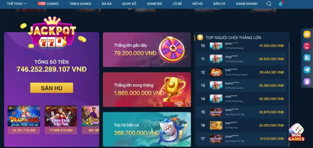 Kho trò chơi đa dạng của 68gb APK bao gồm thể thao, casino trực tiếp, slot